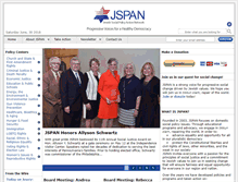 Tablet Screenshot of jspan.org